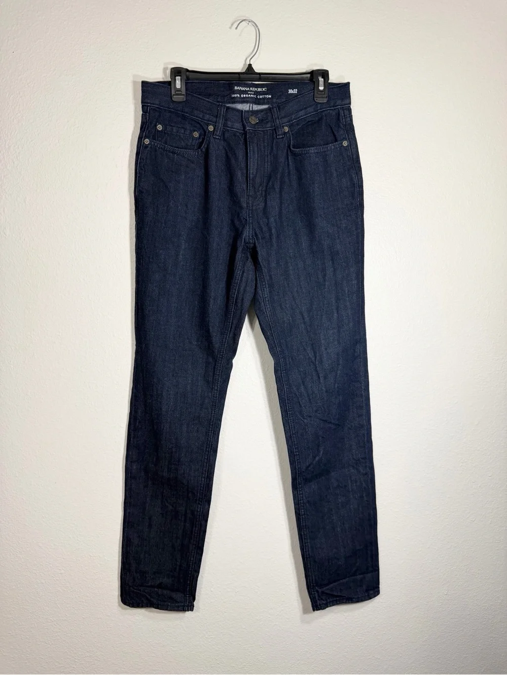 Banana Republic Men's Dark Indigo Slim Straight Jeans Size 30/32